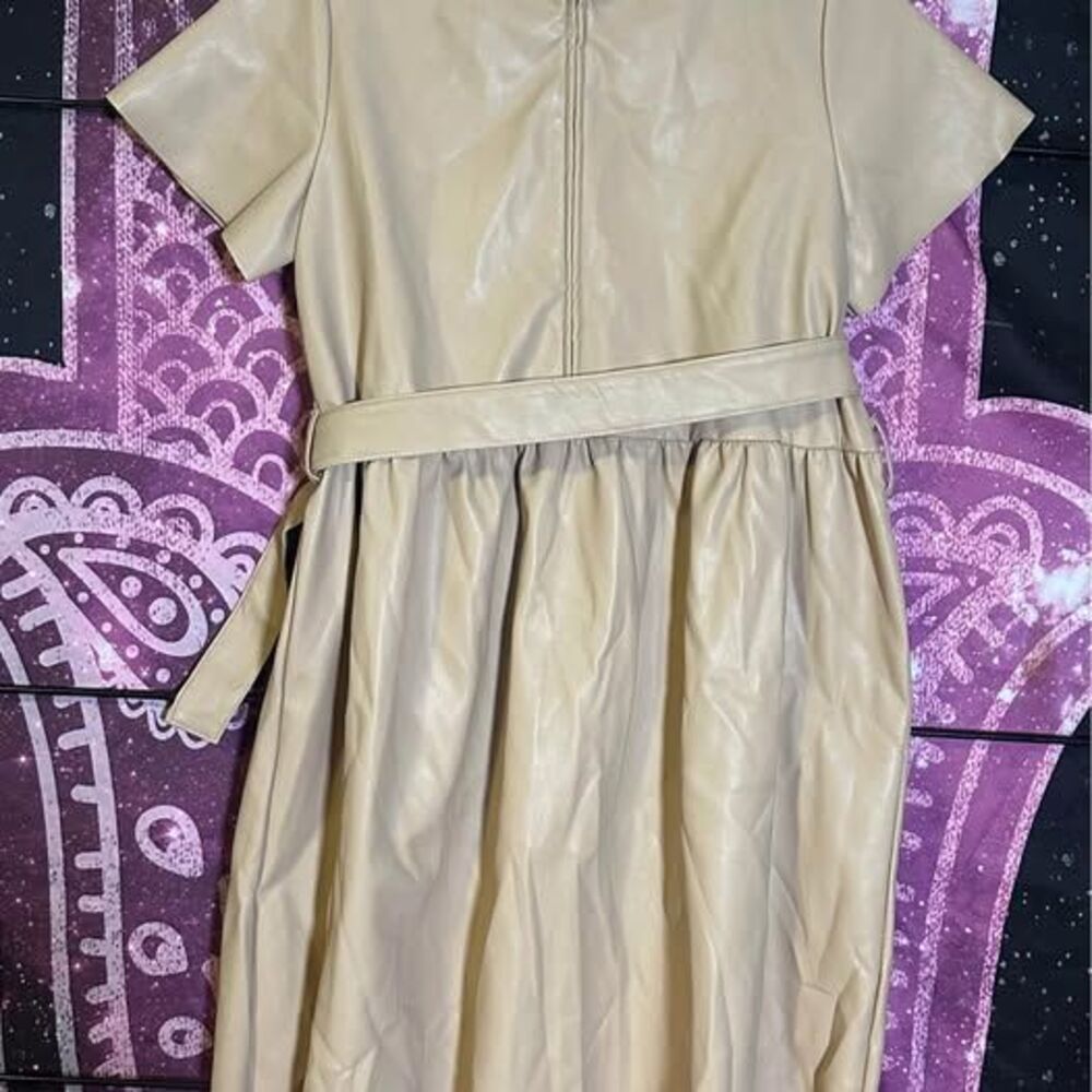 GENTLY USED Wonder Nation Leather Girls Dress XXL